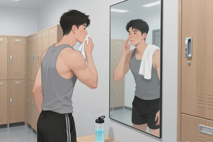 男生脸上偶尔起湿疹可以治愈吗(图2)