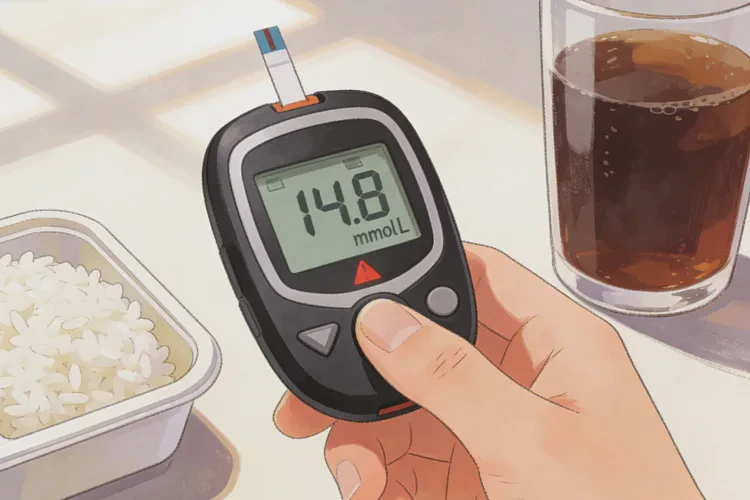 28岁中午血糖14.8是怎么回事(图2)