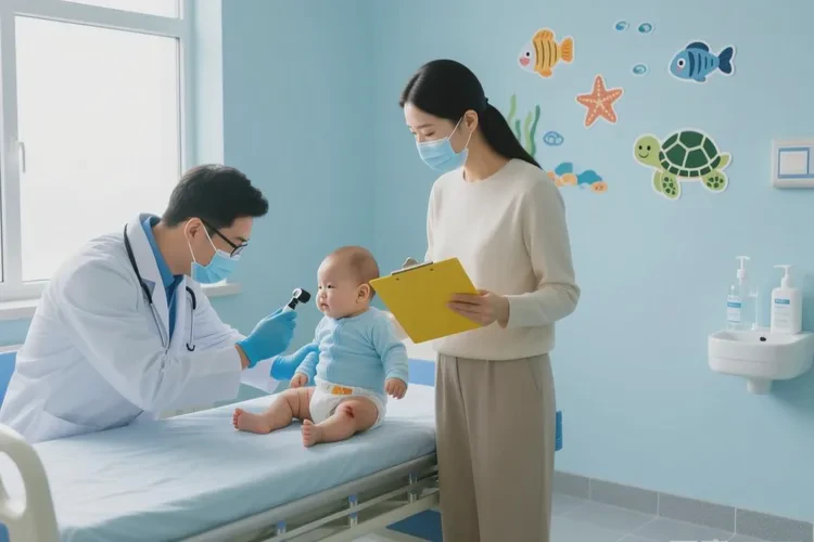 小儿屁股上偶尔起湿疹可以治愈吗(图1)