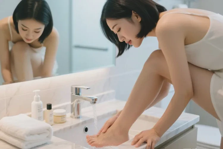 女生脚上容易长湿疹可以治愈吗(图2)