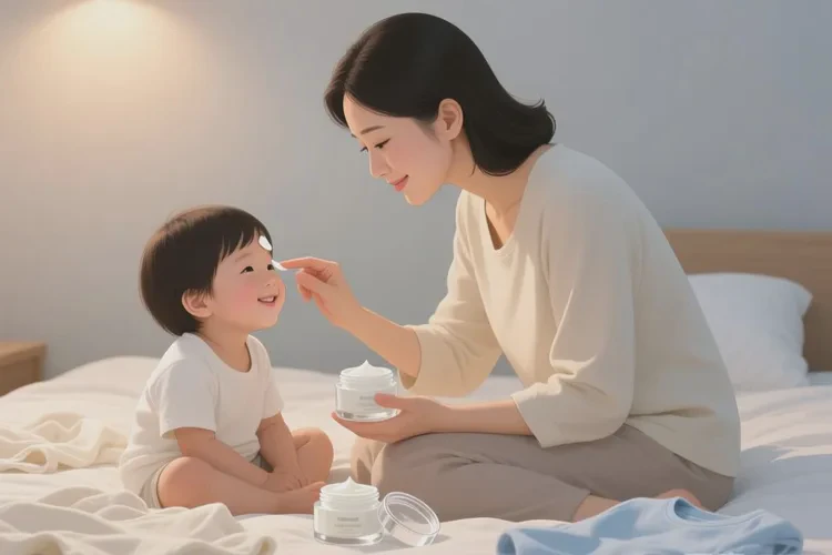 小儿肚子上出现湿疹可以治愈吗(图1)