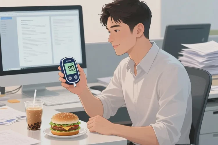 28岁中午血糖14.9是怎么回事(图1)