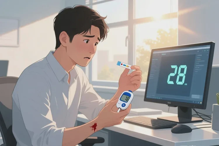 28岁早上血糖17点7是怎么回事(图1)