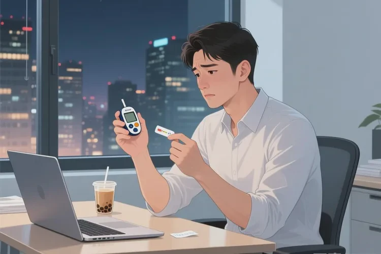 28岁中午血糖12.8是怎么回事(图1)