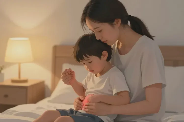 小儿肚子上容易起湿疹可以治愈吗(图1)