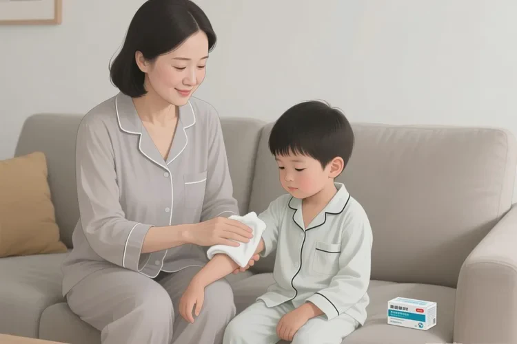 小儿手臂上起湿疹可以治愈吗(图1)