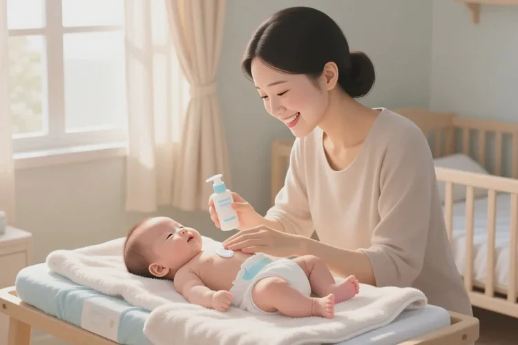 小儿身上偶尔长湿疹可以治愈吗(图1)