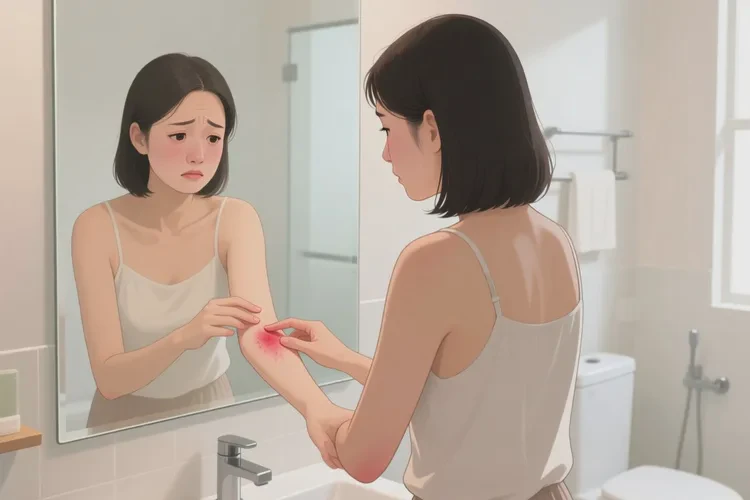 女生四肢经常起湿疹可以治愈吗(图2)