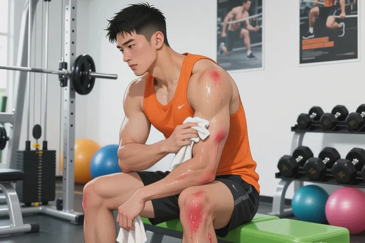 男生身上容易长湿疹可以治愈吗(图2)