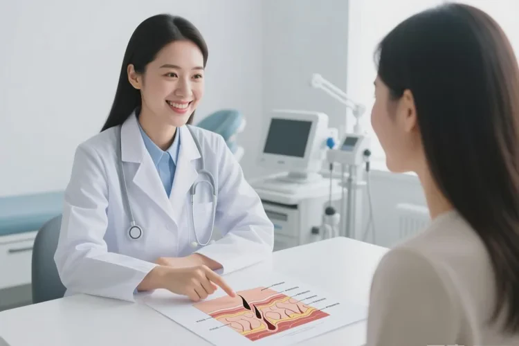 女生四肢有湿疹可以治愈吗(图3)