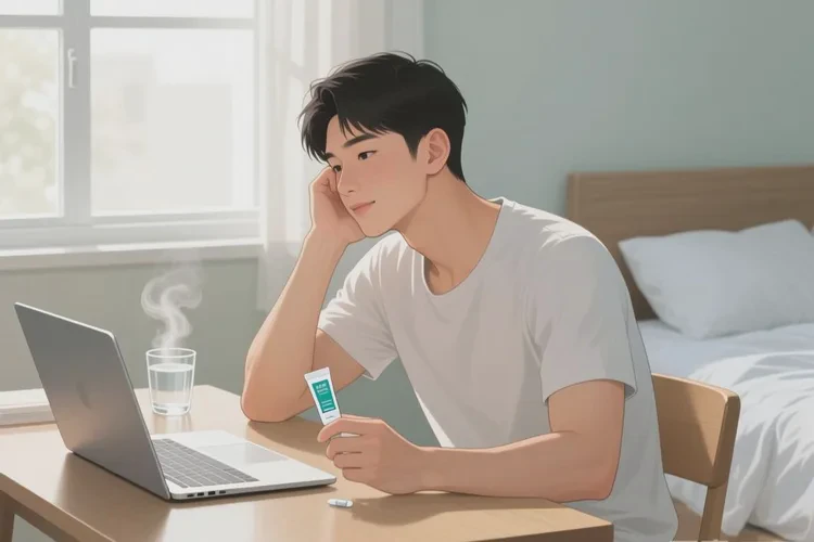 男生面部起湿疹可以治愈吗(图2)