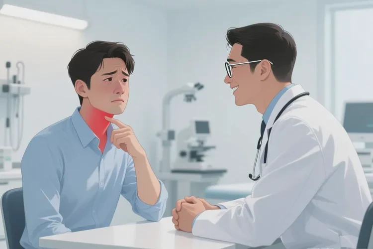 男生脖子上起湿疹可以治愈吗(图1)