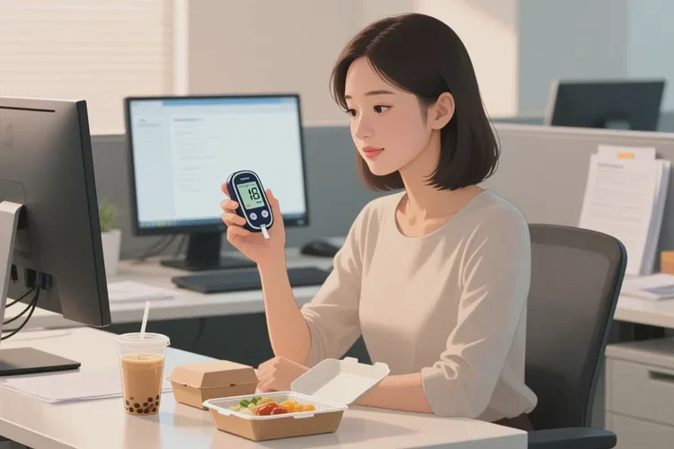 28岁中午血糖5.5是怎么回事(图1)