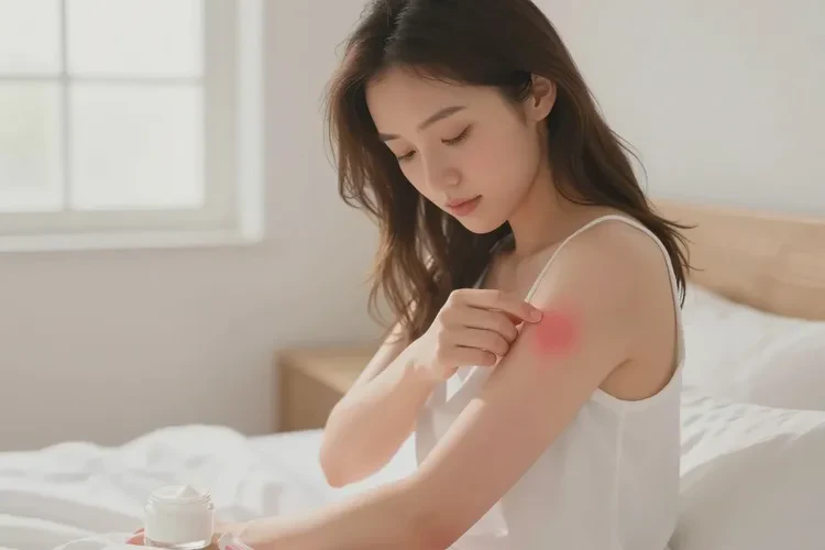 女生全身偶尔长湿疹可以治愈吗(图1)