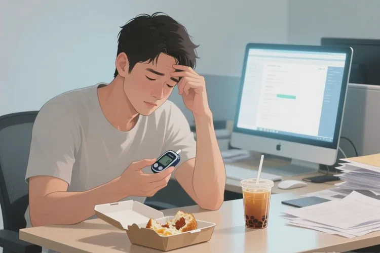 28岁中午血糖17.2是怎么回事(图1)