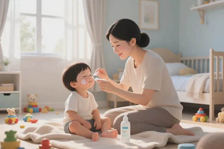 小儿身上容易起湿疹可以治愈吗(图1)