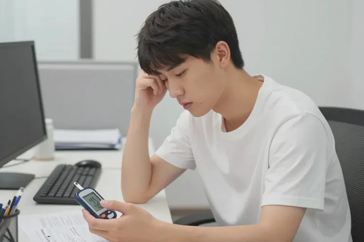 28岁中午血糖3.4是怎么回事(图1)