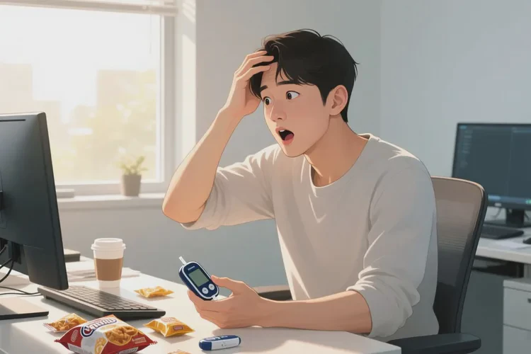 28岁早上血糖12点7是怎么回事(图1)