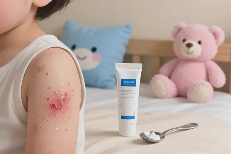 小儿身上偶尔起湿疹可以治愈吗(图2)