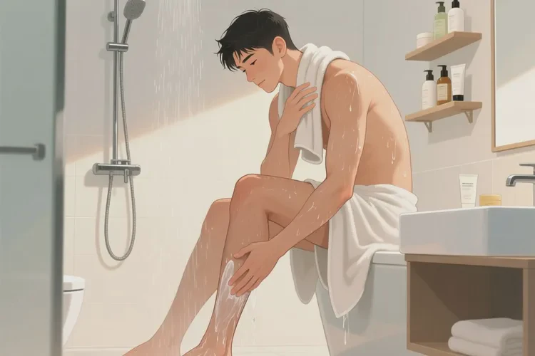 男生小腿上经常长湿疹可以治愈吗(图1)