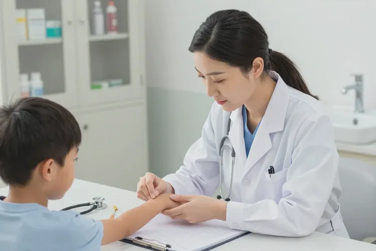 小儿手臂上经常长湿疹可以治愈吗(图3)