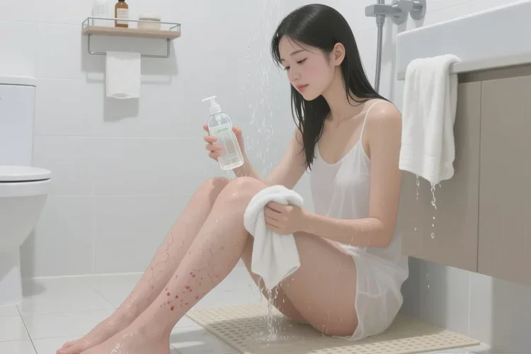 女生小腿偶尔长湿疹可以治愈吗(图1)