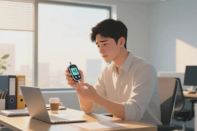 28岁中午血糖19.6是怎么回事(图1)