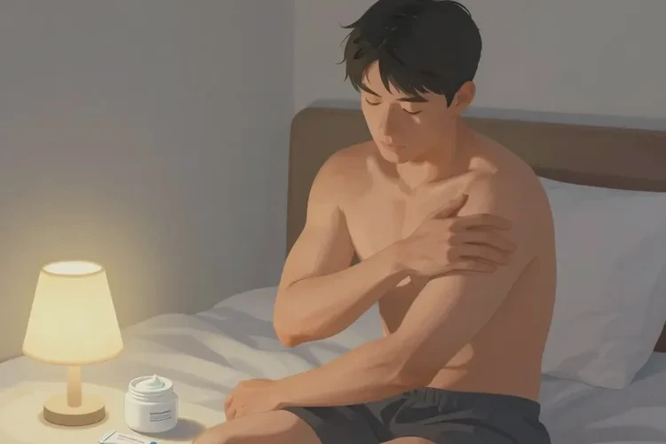 男生全身容易长湿疹可以治愈吗(图1)