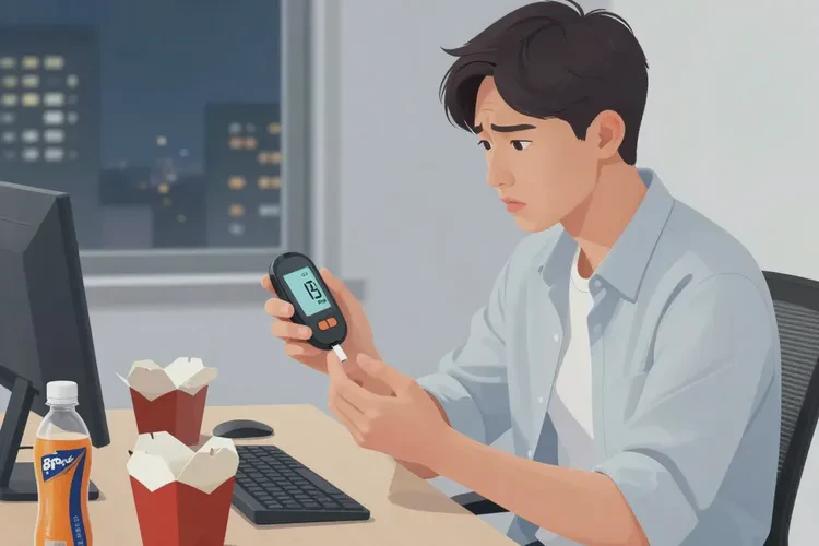 28岁中午血糖18.8是怎么回事(图1)