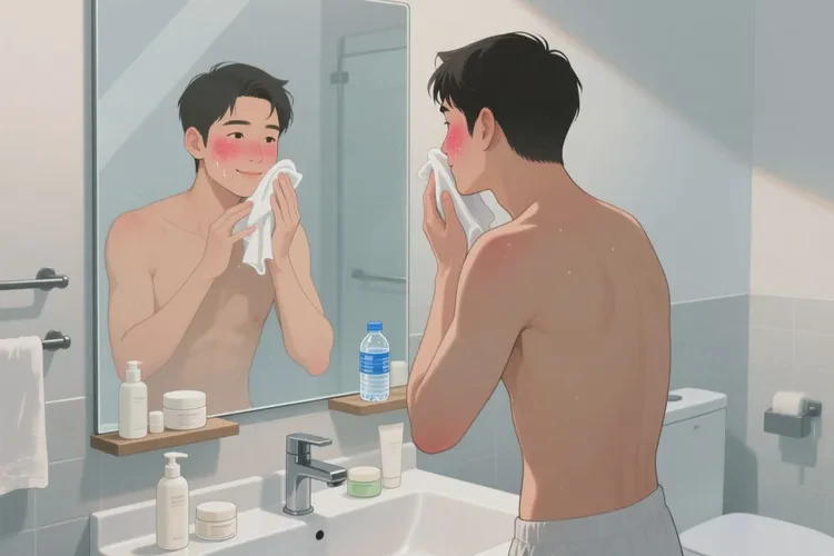 男生面部长湿疹可以治愈吗(图2)