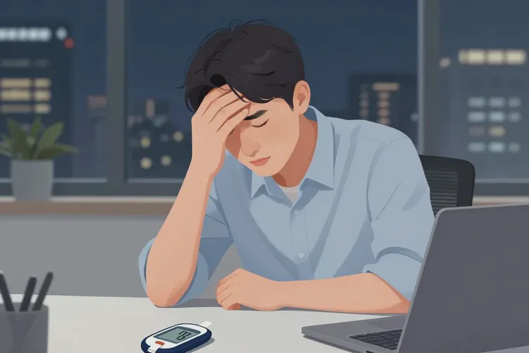 28岁中午血糖28.8是怎么回事(图1)