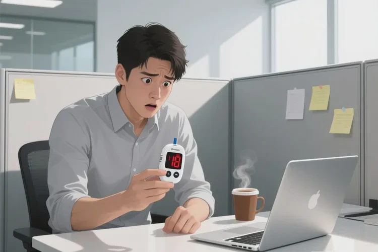 28岁中午血糖25.3是怎么回事(图1)