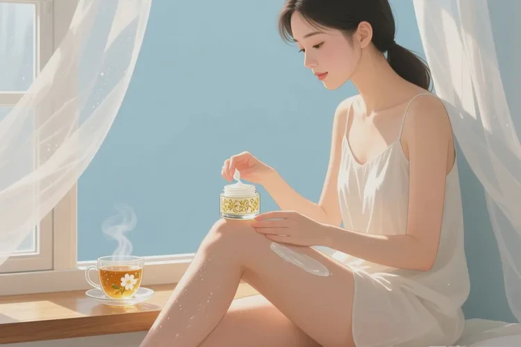 女生大腿上经常长湿疹可以治愈吗(图2)