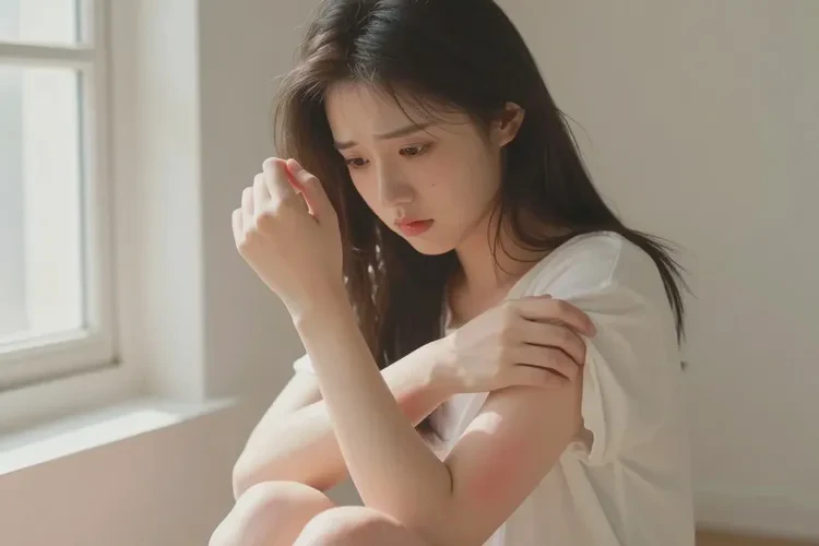 女生四肢容易起湿疹可以治愈吗(图1)