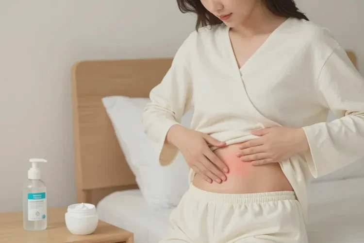 女生肚子容易起湿疹可以治愈吗(图1)