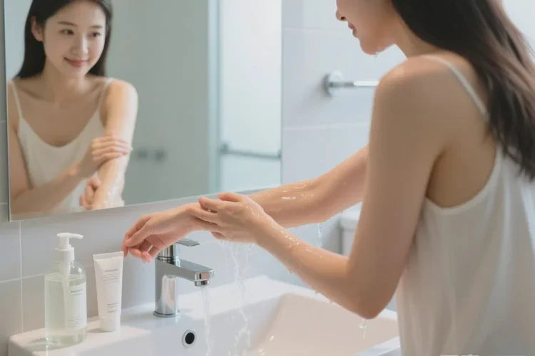 女生手臂有湿疹可以治愈吗(图2)