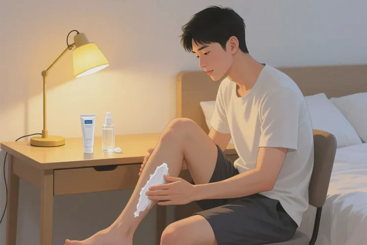 男生小腿出现湿疹可以治愈吗(图3)