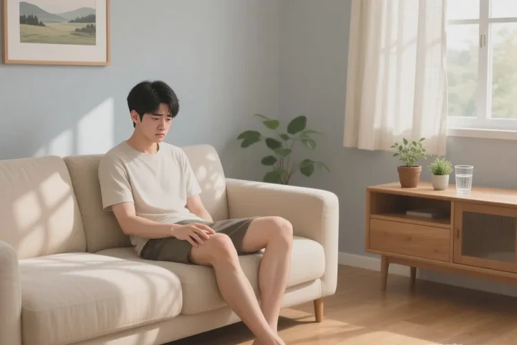 男生大腿经常起湿疹可以治愈吗(图1)