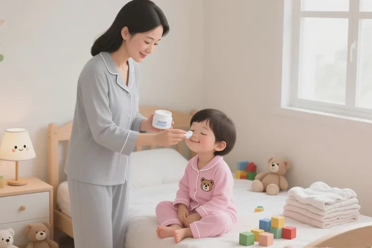 小儿大腿上出湿疹可以治愈吗(图1)