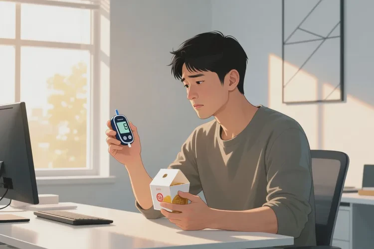 28岁中午血糖21.4是怎么回事(图1)