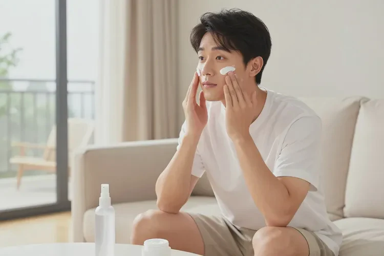 男生脸上有湿疹可以治愈吗(图4)