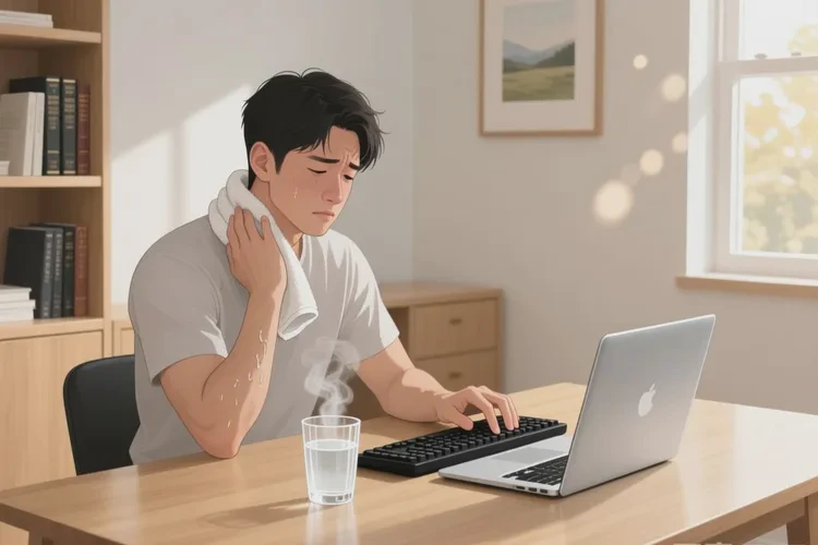 男生脖子容易起湿疹可以治愈吗(图2)