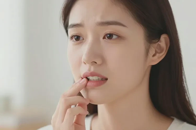 正畸牙齒用手晃有點松動(圖1)