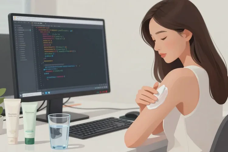 女生手臂起湿疹可以治愈吗(图2)