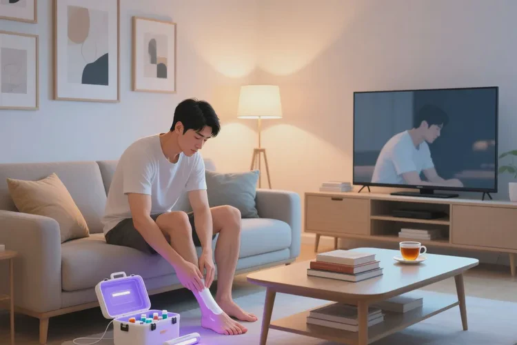 男生脚上经常起湿疹可以治愈吗(图4)