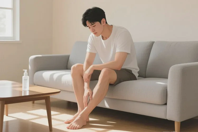 男生小腿上出湿疹可以治愈吗(图1)