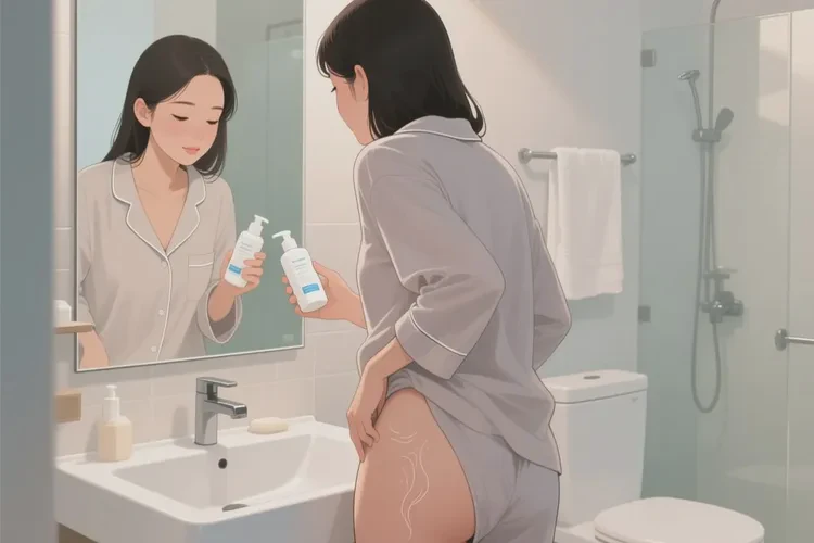 女生屁股上偶尔起湿疹可以治愈吗(图2)
