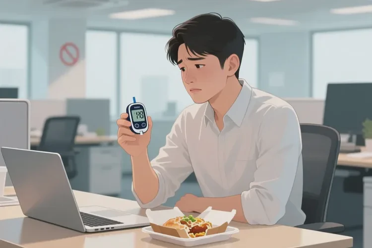 28岁中午血糖12.1是怎么回事(图1)