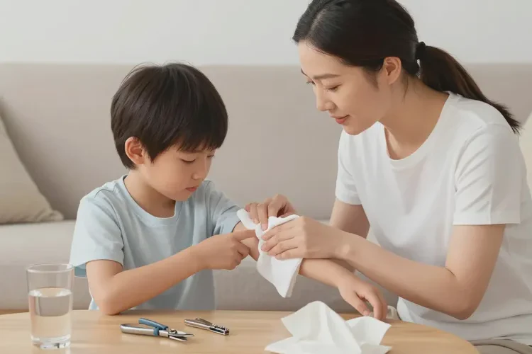 小儿手臂上出湿疹可以治愈吗(图2)