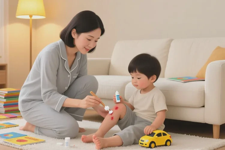 小儿小腿上经常长湿疹可以治愈吗(图1)